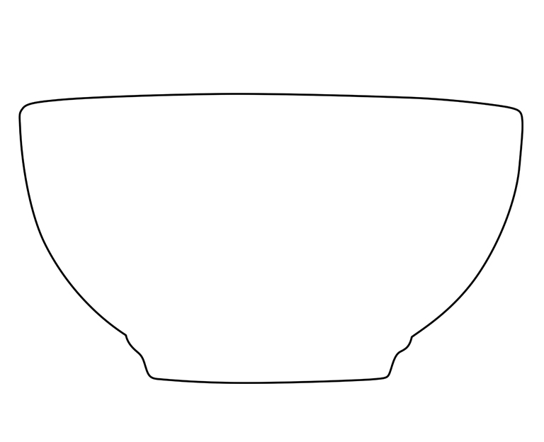 Gastro Porzellan Müslischale - Form