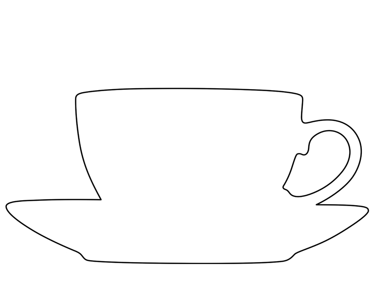 Porzellan Werbetasse Kaffeetasse Italien - Form