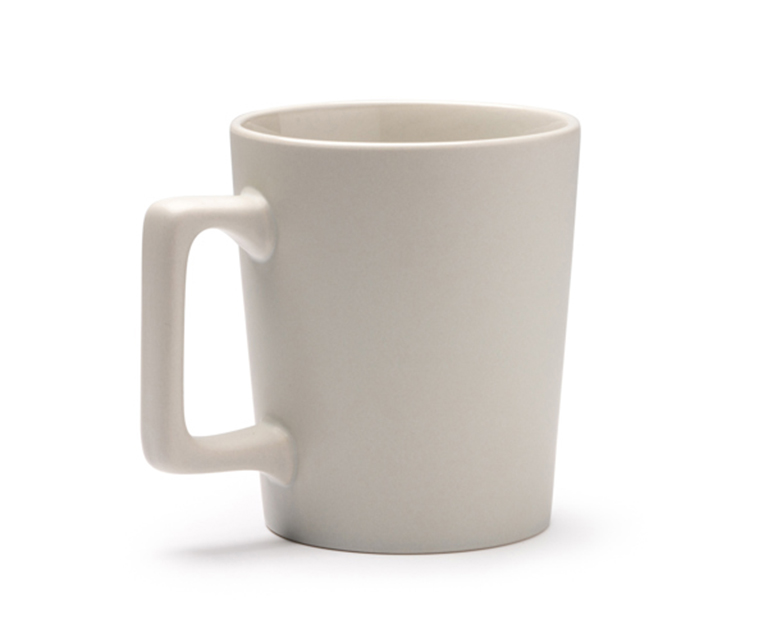 Designer Becher grau