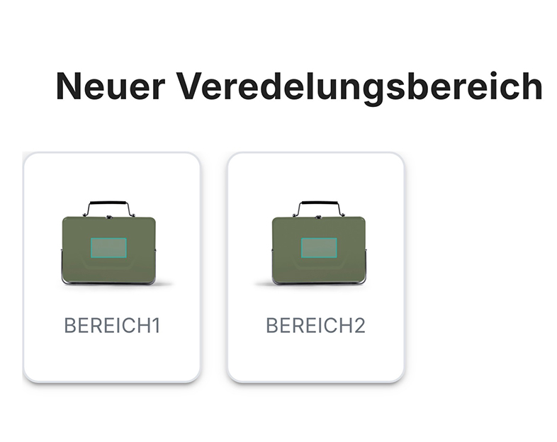 Grillset Druckflächen