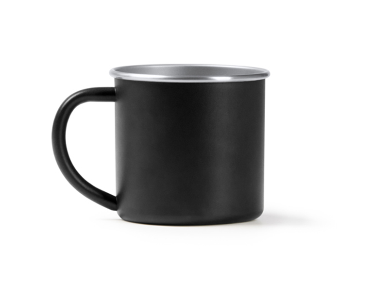 Edelstahlbecher Sophia - schwarz